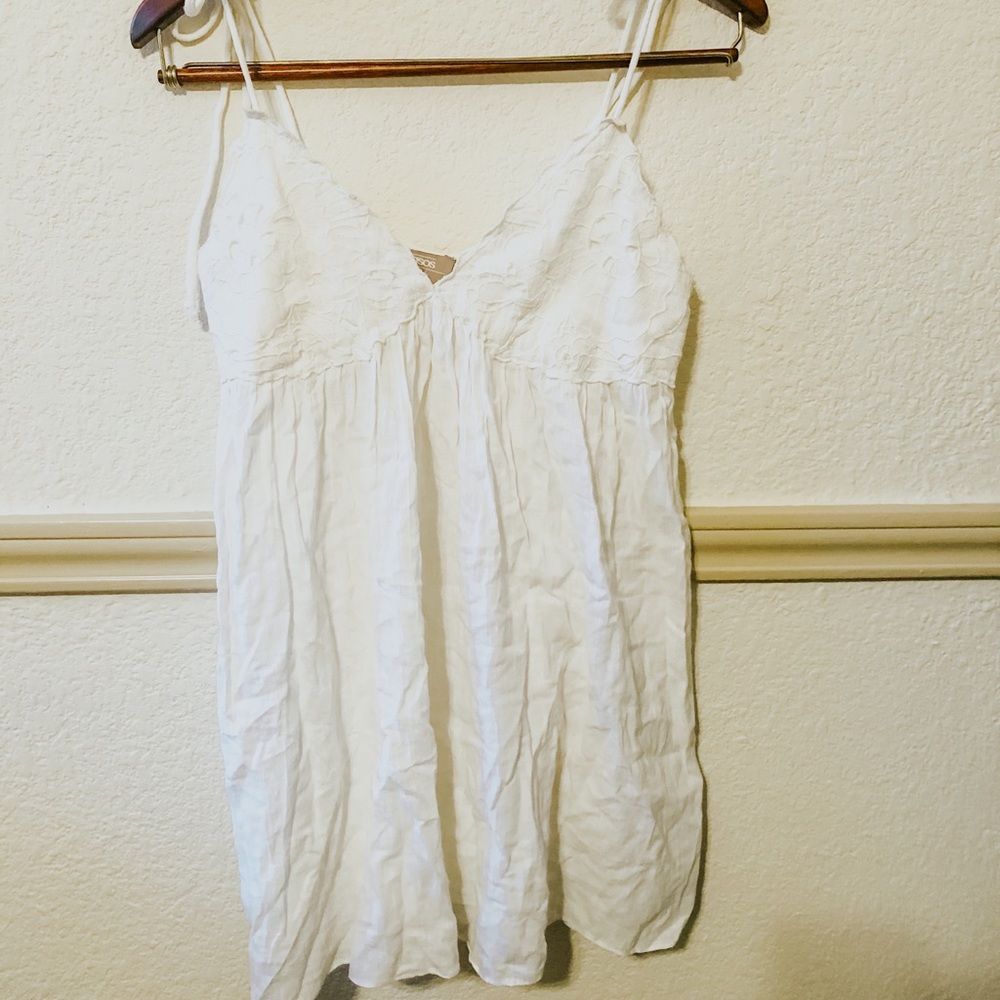 ASOS White Embroidered Cover-up